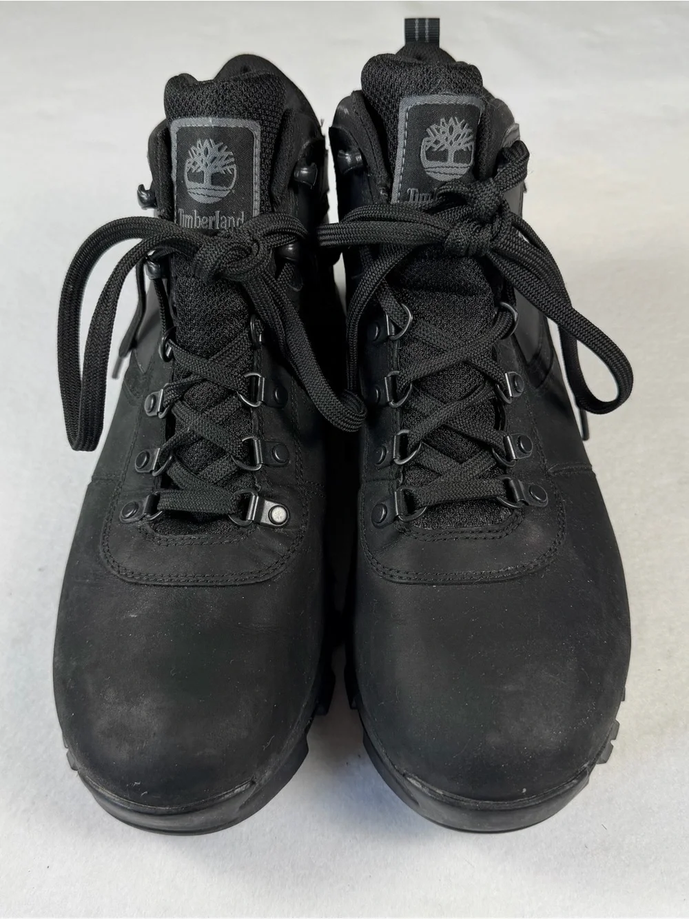 Timberland A1648 Men’s 10 Black Waterproof Hiking Boots Anti-Fatigue Leather